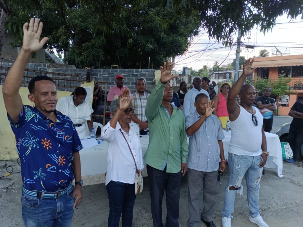 Dirección de Juntas de Vecinos de la Alcaldía SDO realiza primera asamblea comunitaria en la Manzana 28