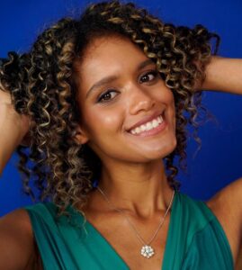 Arlyn Esther Santos, la dominicana-lombarda que busca la corona en Miss Italia 2025