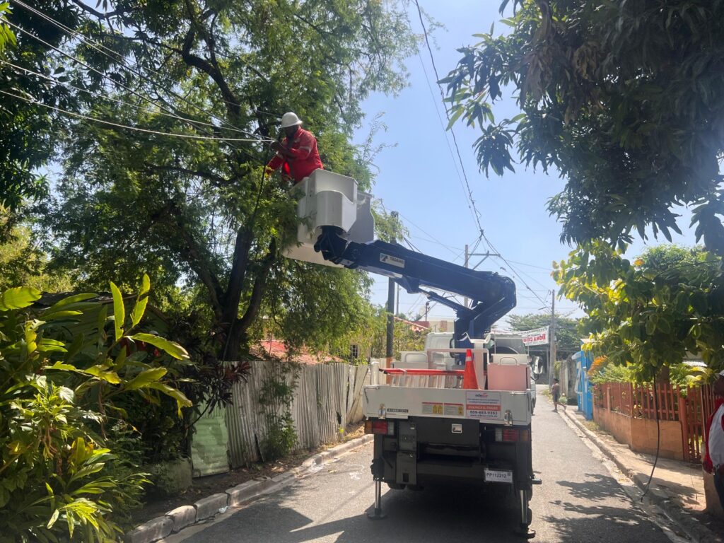 Edesur mejora redes eléctricas e iluminación en comunidades de Peravia y San Juan