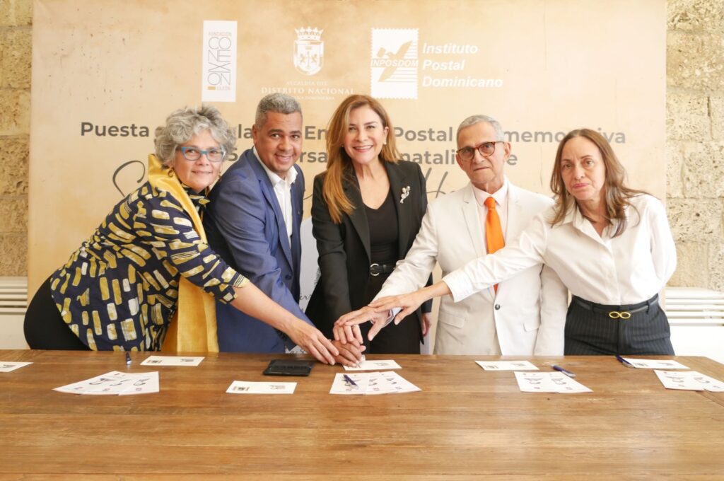 INPOSDOM y Alcaldía del Distrito Nacional honran a Salomé Ureña con emisión postal conmemorativa por su 175 aniversario