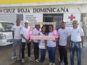 Cruz Roja Santo Domingo Oeste impulsa jornada de concienciación por el Día Mundial del Cáncer de Mama