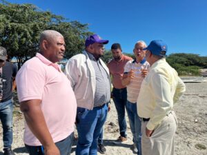 Comunitarios del PLD se identifican con los reclamos de Los Negros, Azua, demandando el traslado de las barcazas generadoras eléctricas de allí.